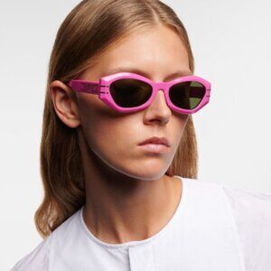 NEW DIOR DIORSIGNATURE B1U 73C PINK WOMEN SUNGLASSES DIOR